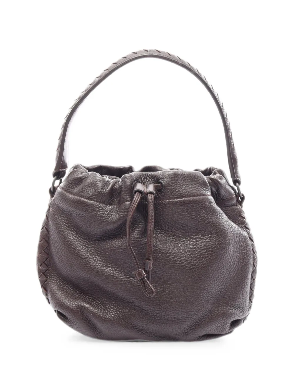 Bottega Veneta Pre-Owned 2010s drawstring shoulder bag - Braun