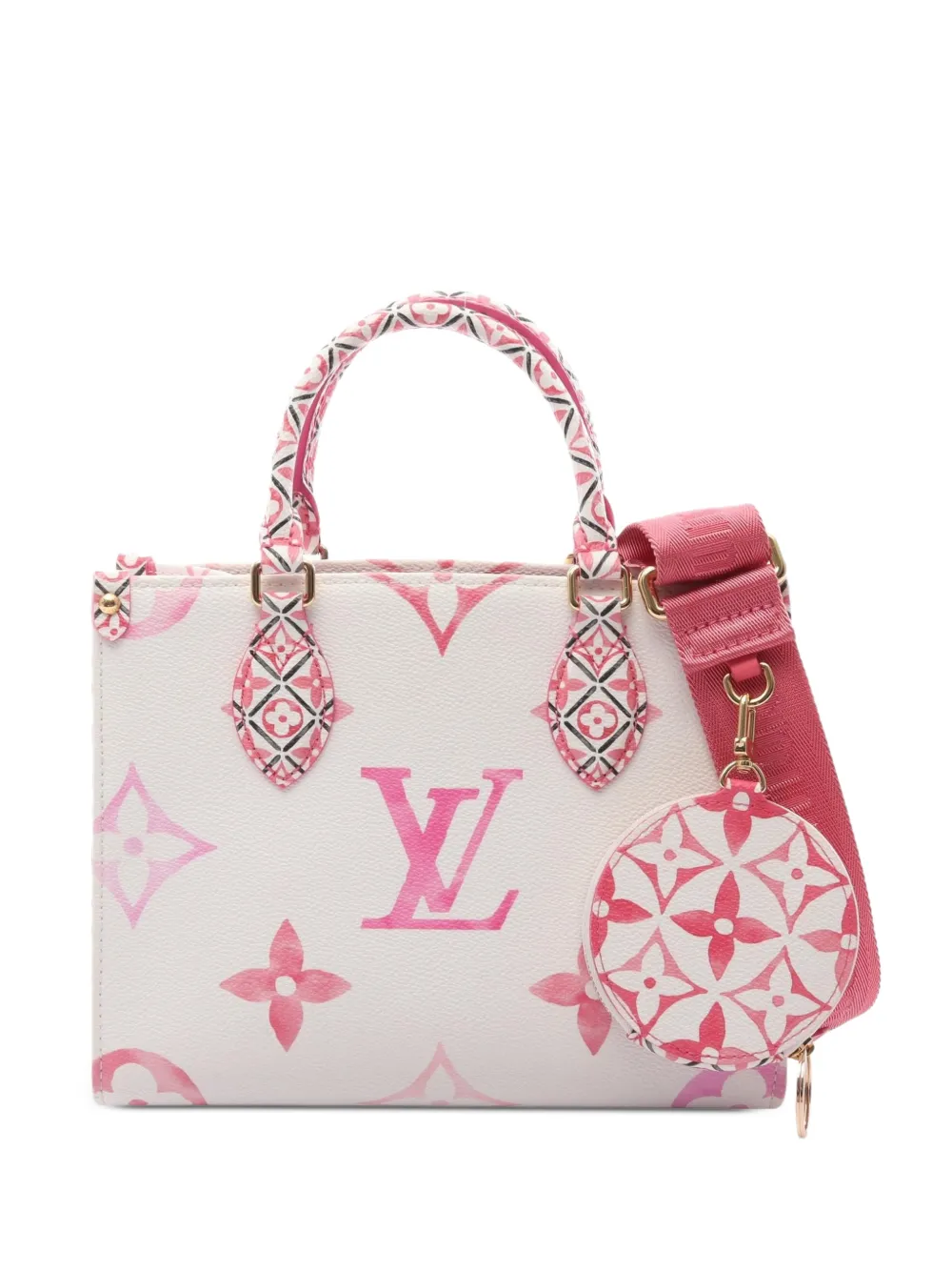 Louis Vuitton Pre-Owned 2021 PM On-The-Go PM handbag - Bianco