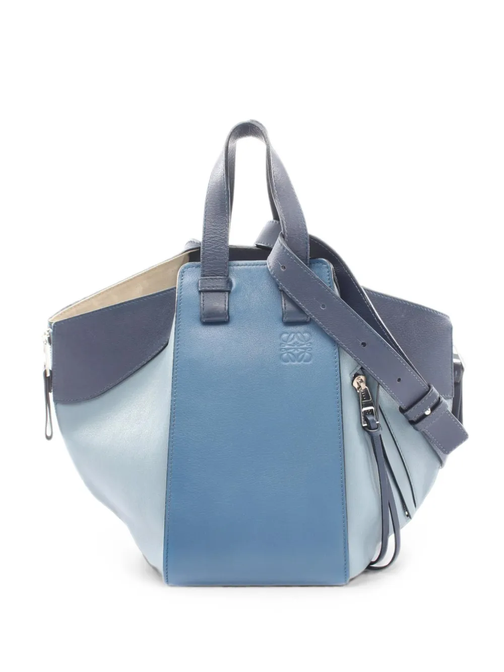 Loewe Pre-Owned 2000s small Hammock tote bag - Blu