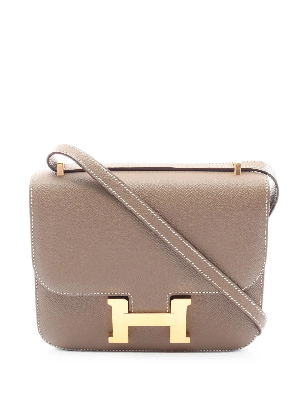 Hermès Pre-Owned 2023 Constance mini shoulder bag - Toni neutri