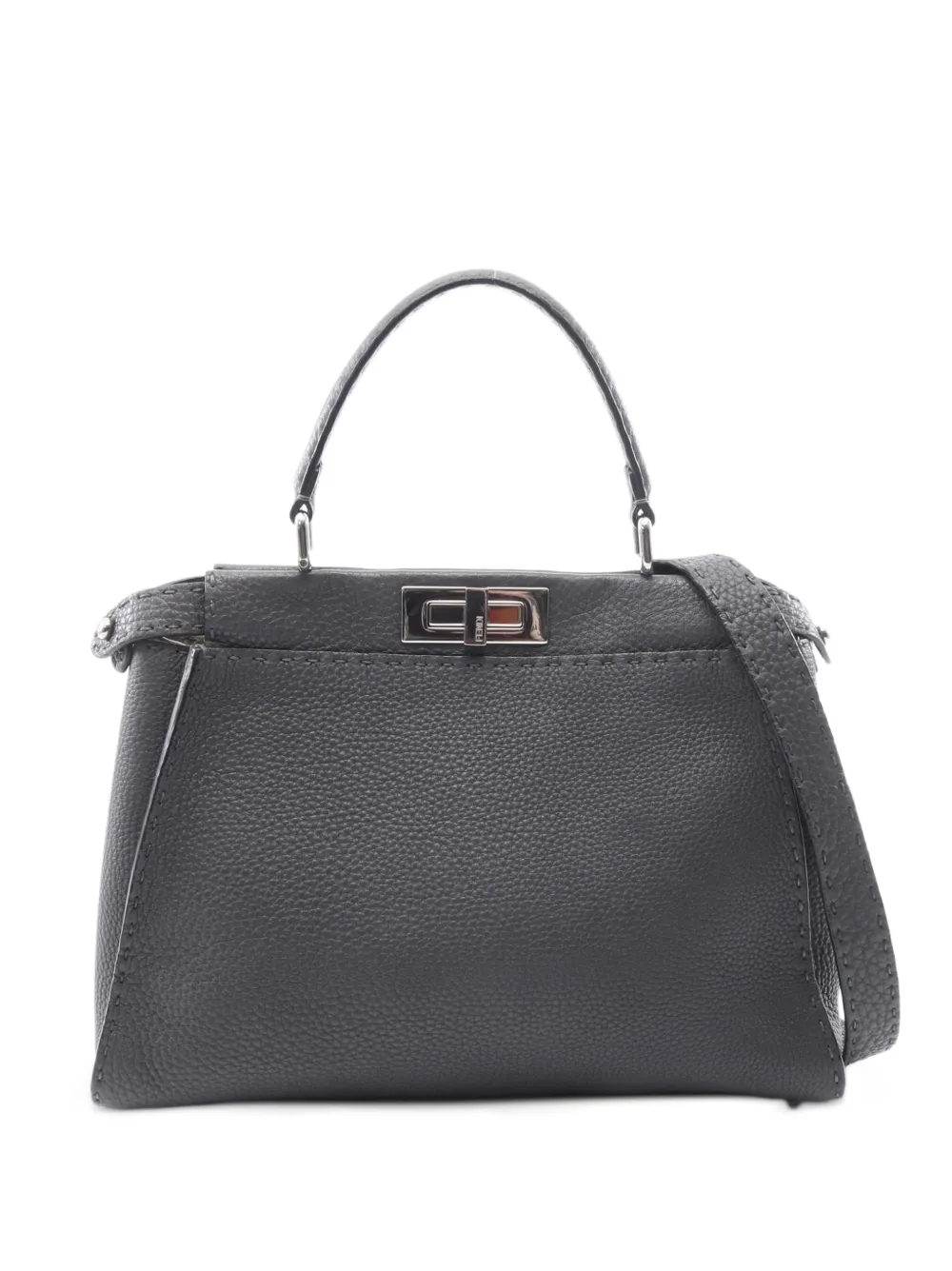 Fendi Pre-Owned 2000s Peekaboo Selleria handbag - Grigio