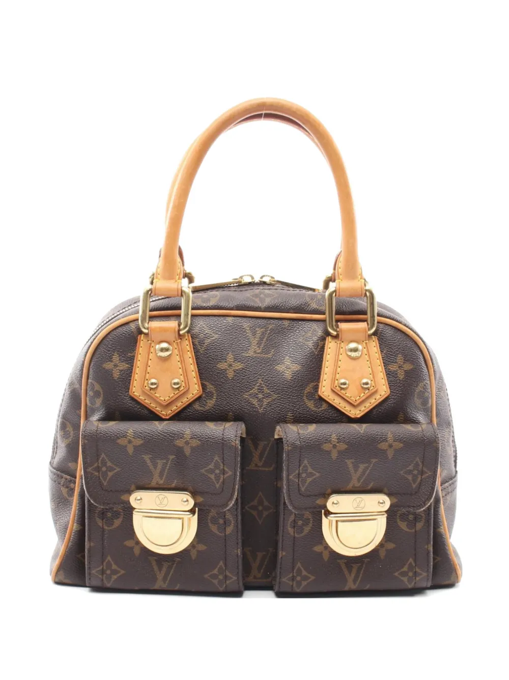 Louis Vuitton Pre-Owned 2005 Monogram Manhattan PM tote bag - Braun