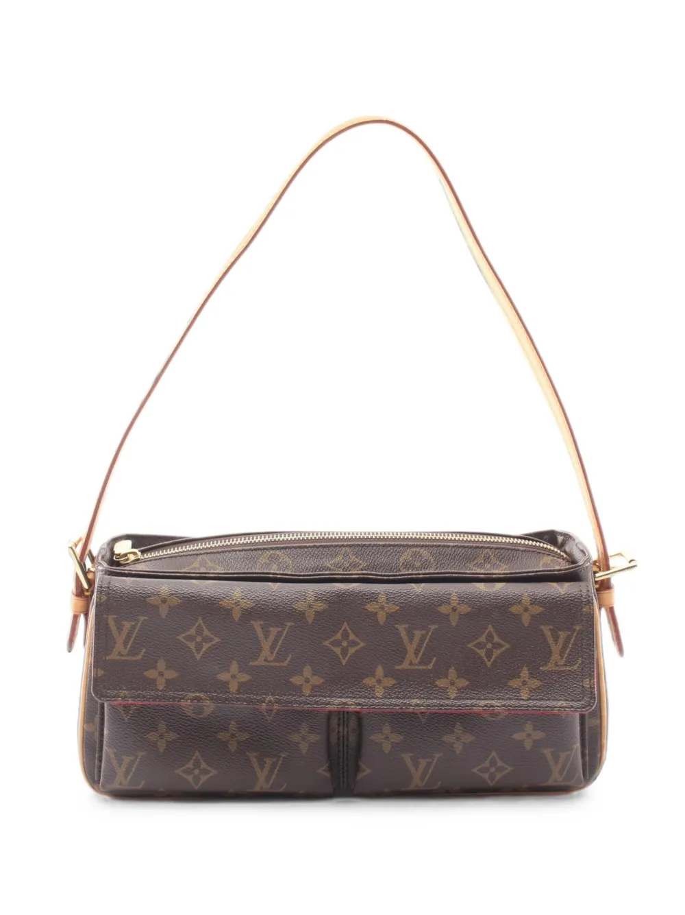 Louis Vuitton Pre-Owned 2004 Vivacite MM Monogram shoulder bag - Marrone