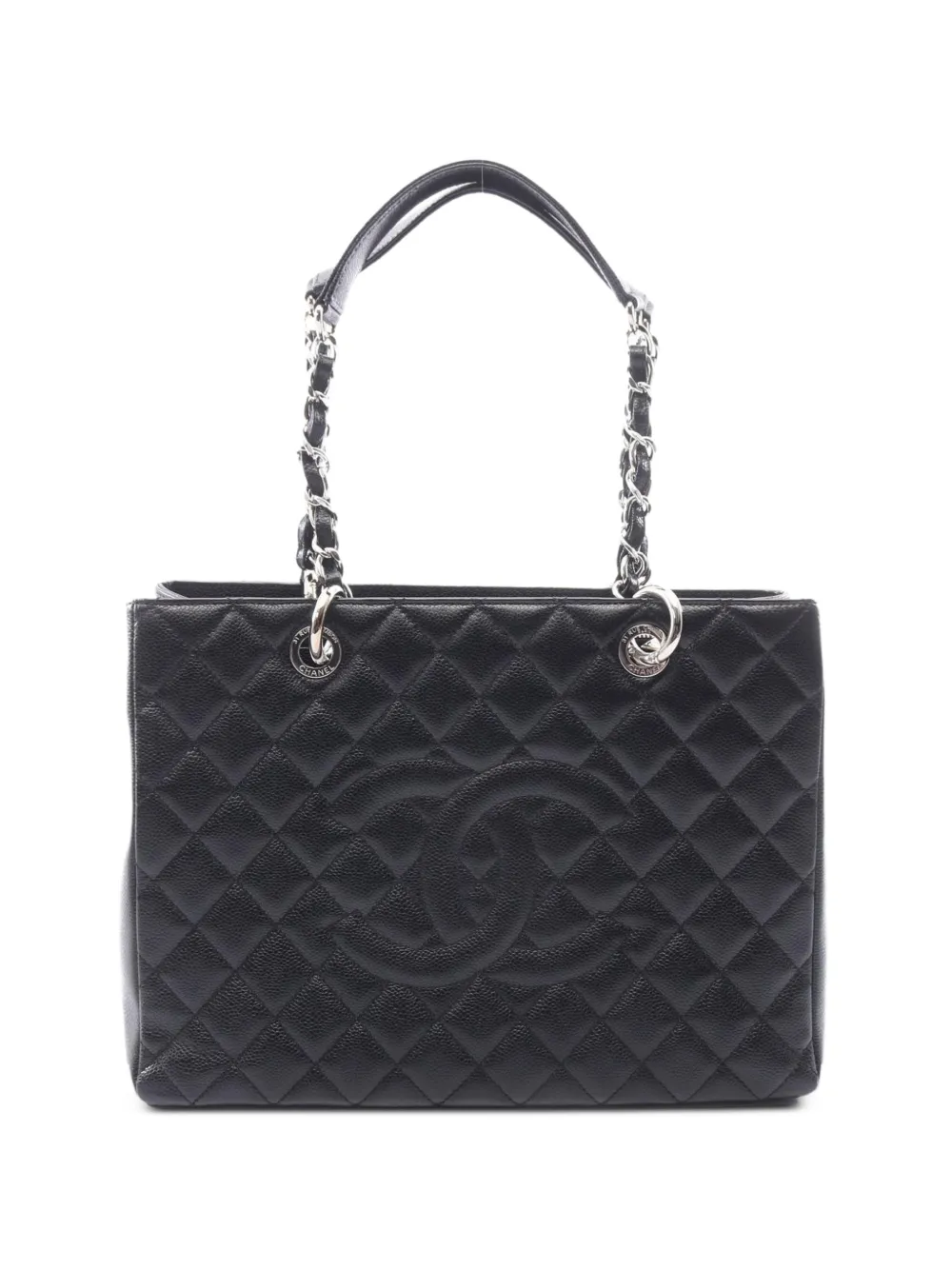 CHANEL Pre-Owned 2013-2014 Grand Shopping GST shoulder bag - Nero