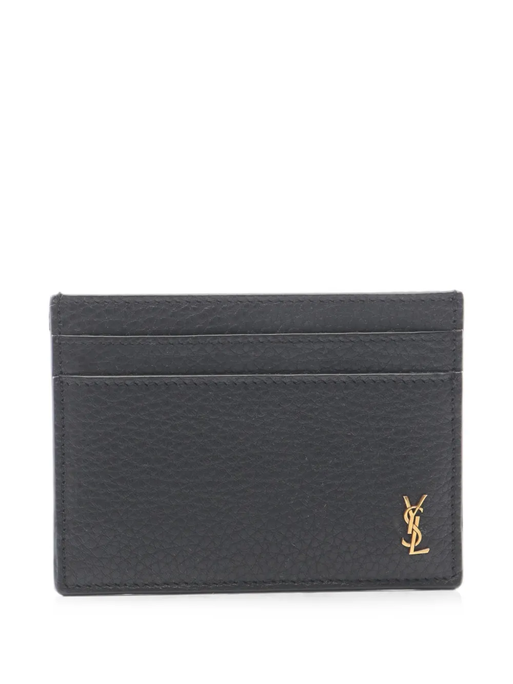 Saint Laurent Pre-Owned 2020s Tiny Cassandre card case - Nero