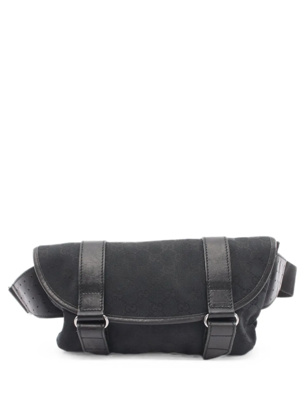 Gucci Pre-Owned 2000s GG canvas belt bag - Nero
