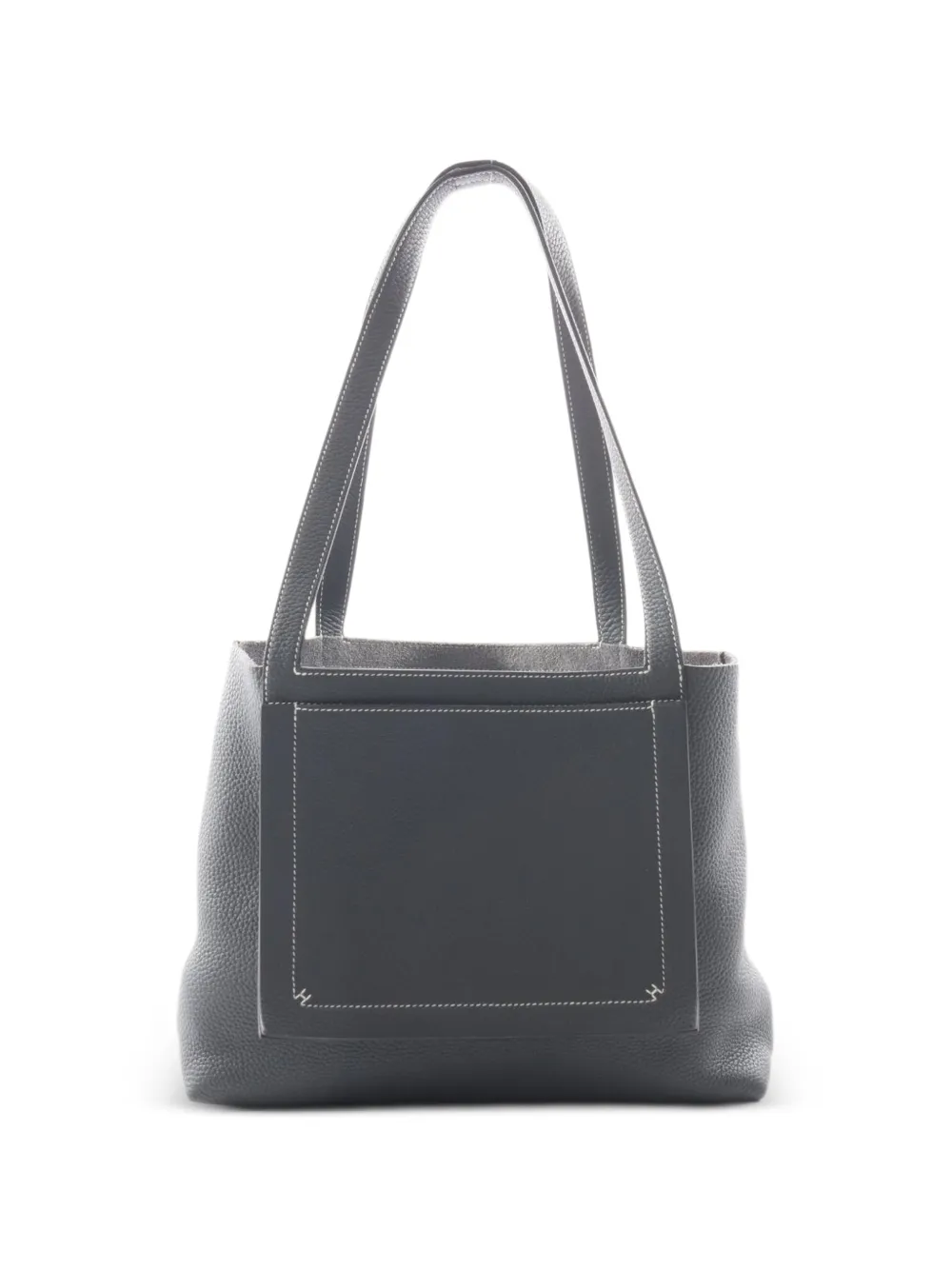 Hermès Pre-Owned Cabasserie 31 Clemence leather tote bag - Nero