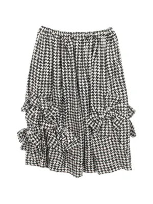 Comme Des Garçons Girl チェック スカート | ブラック | FARFETCH JP