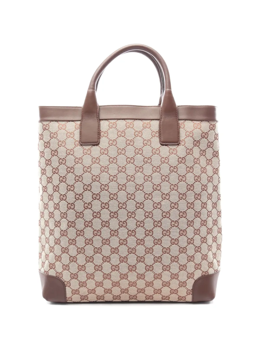 Gucci Pre-Owned 2000s GG-pattern tote bag - Toni neutri