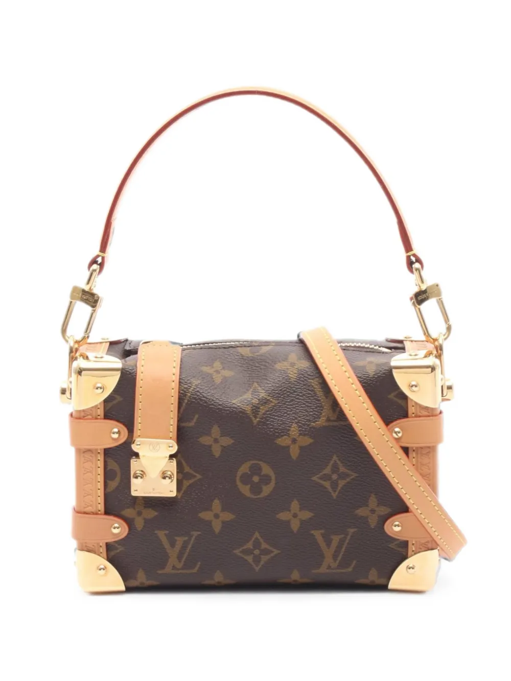 Louis Vuitton Pre-Owned 2021s Monogram Side Trunk handbag - Marrone