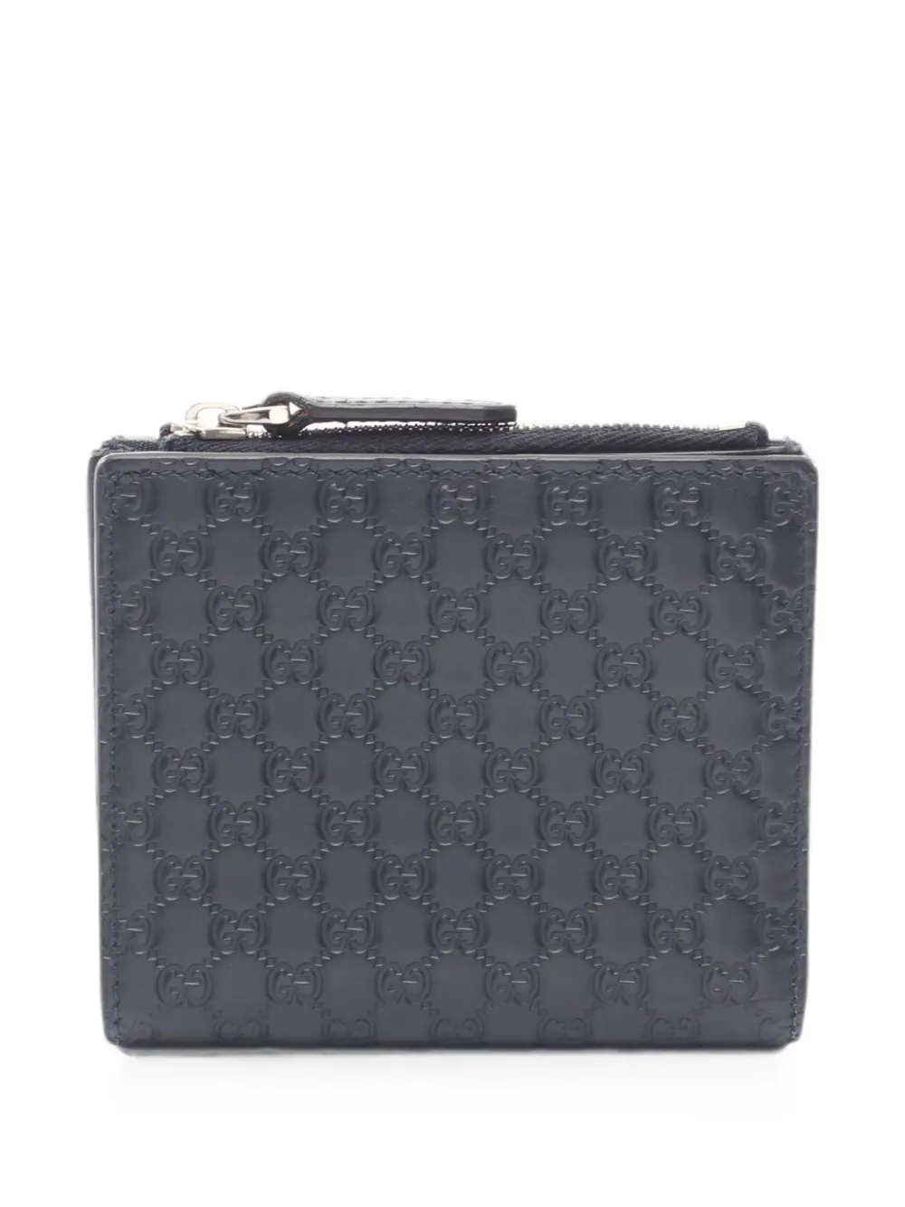 Gucci Pre-Owned 2010s Micro-GG Guccissima wallet - Blu