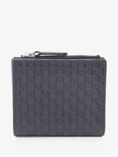 Gucci Pre-Owned 2010s Micro-GG Guccissima wallet