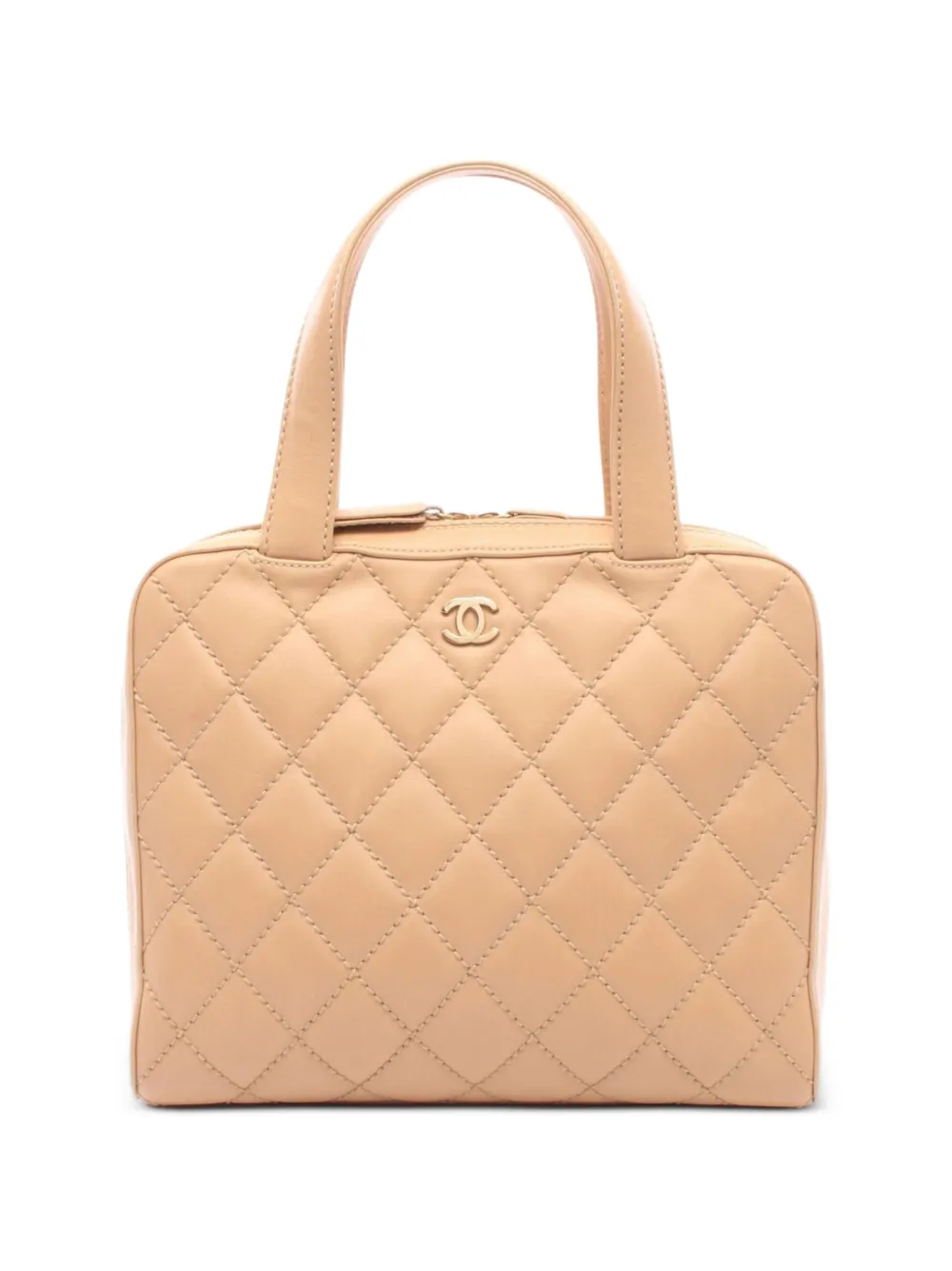 CHANEL Pre-Owned 2002-2003 Wild Stitch handbag - Toni neutri