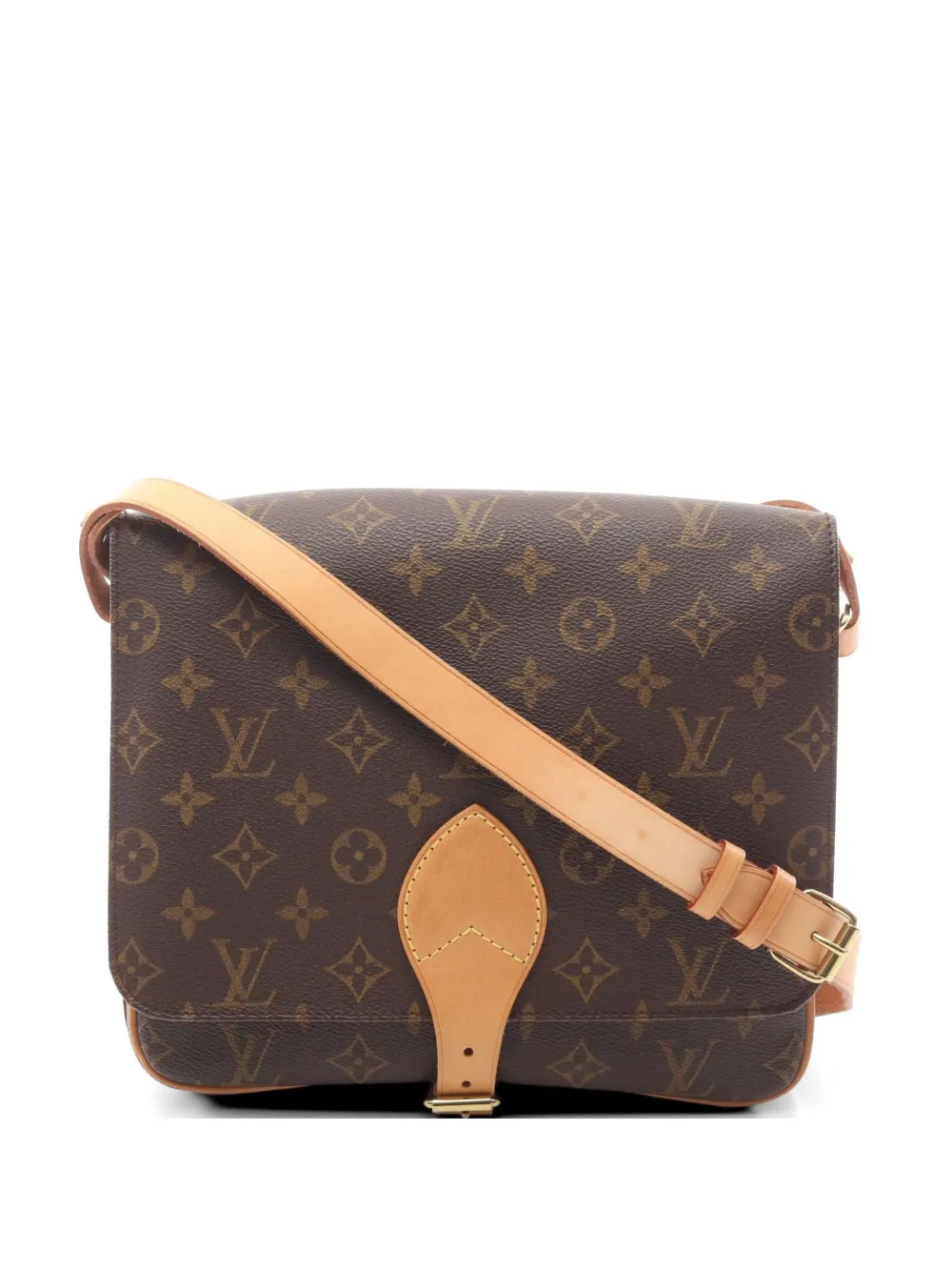 Louis Vuitton Pre-Owned 2001 Cartesier GM shoulder bag - Marrone