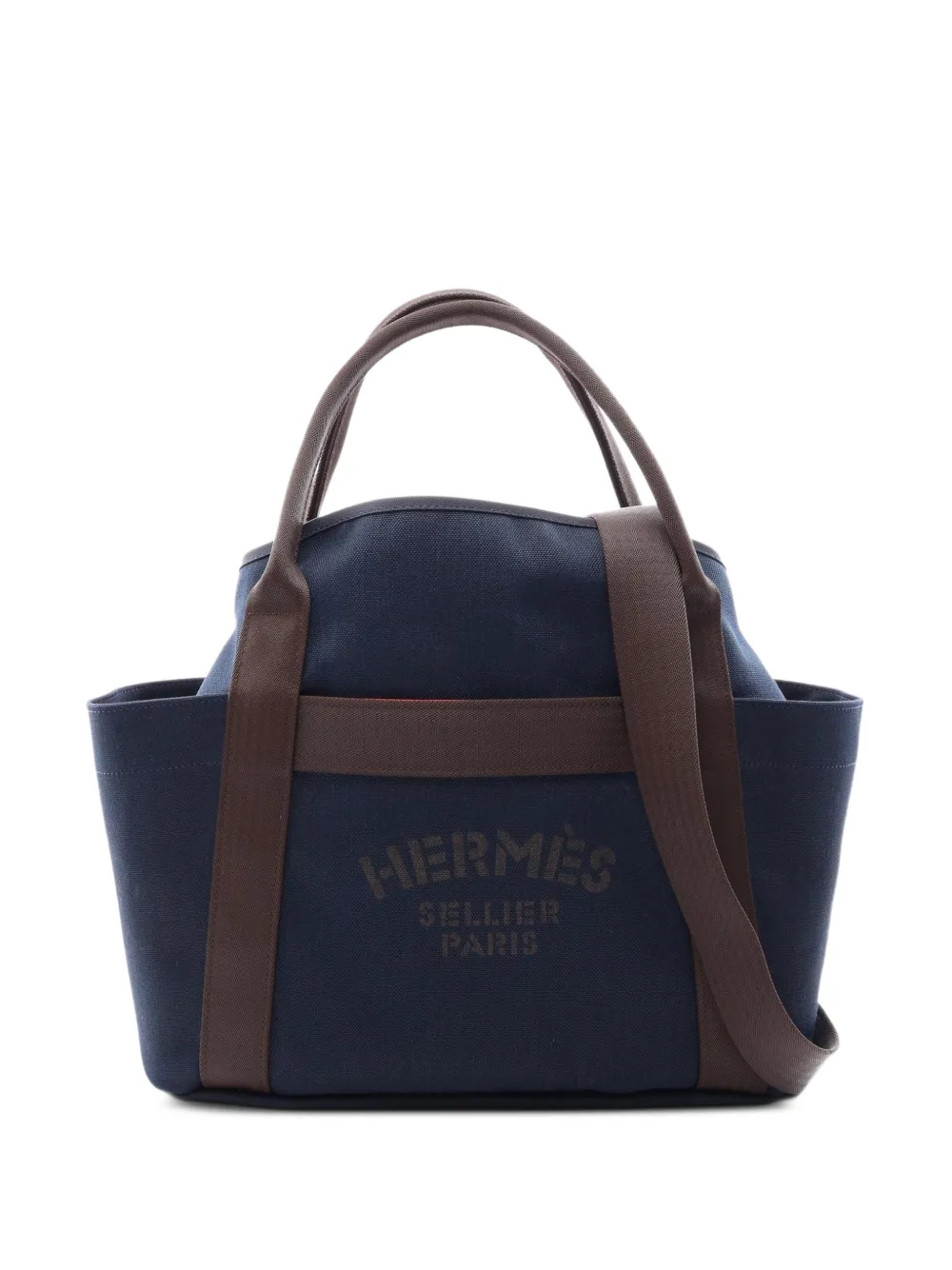 Hermès Pre-Owned 2025 Sac de Pansage Groom tote bag - Blu