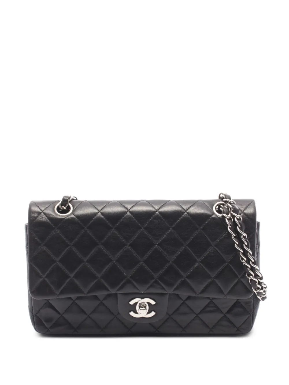 CHANEL Pre-Owned 2000-2002 Matelassé chain-strap shoulder bag - Nero