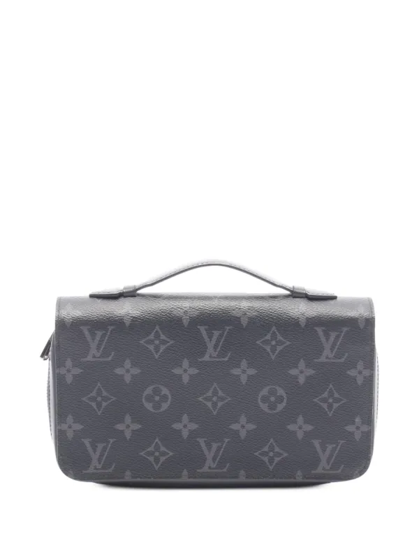 Louis Vuitton Pre-Owned 2020s ジッピー モノグラム エクリプス 財布