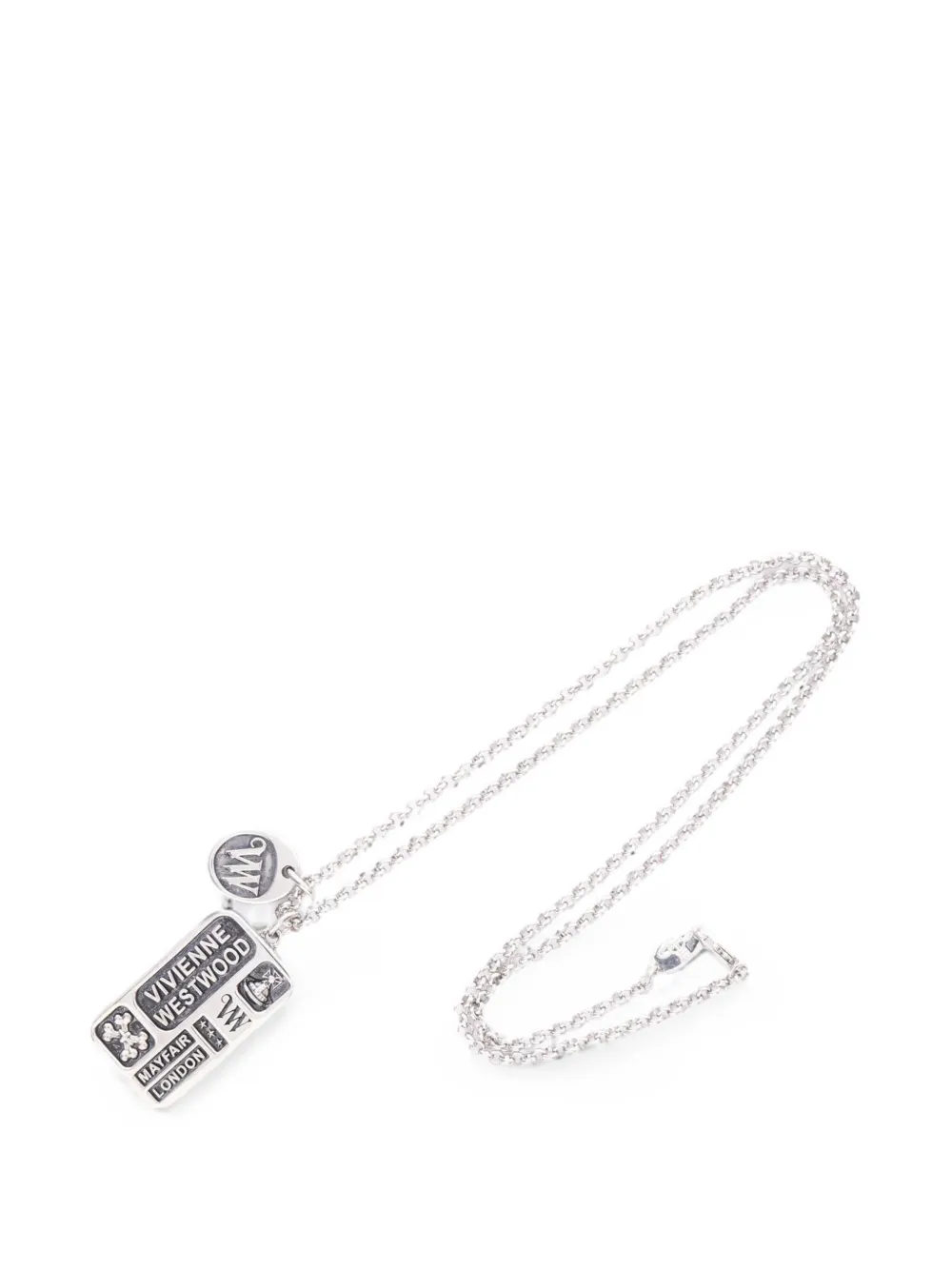 Vivienne Westwood Pre-Owned Lancelot Orb necklace - Argento