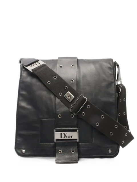 Christian Dior Pre-Owned 2000s leather messenger bag