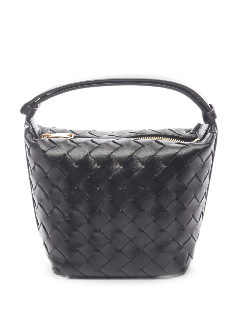 Bottega Veneta Pre-Owned Intrecciato Wallace handbag - Schwarz