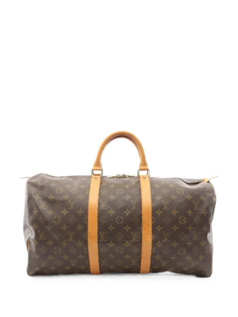 Louis Vuitton Pre-Owned bolso de viaje 50 Keepall con monograma 1997