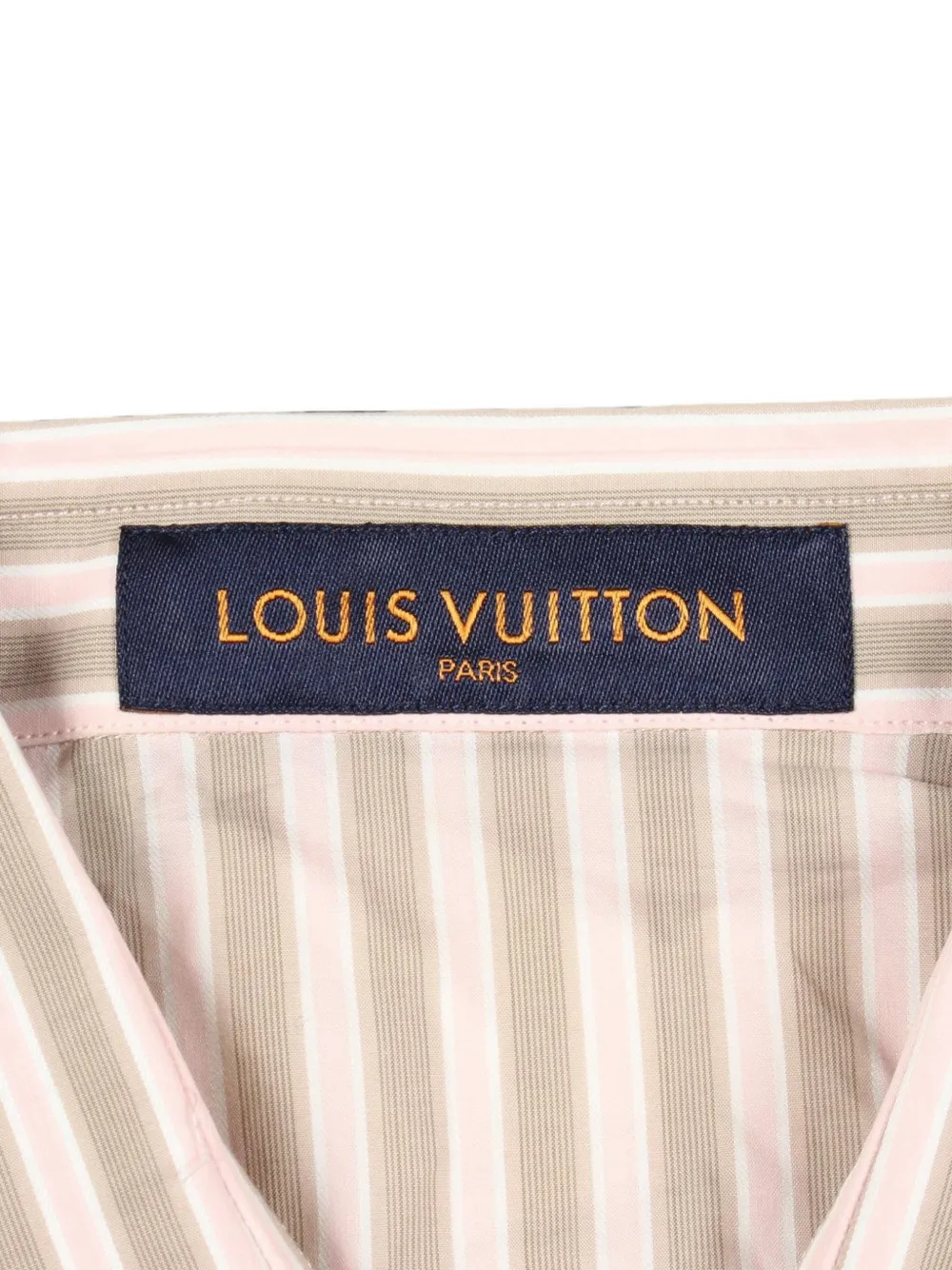 Louis Vuitton Pre-Owned 2020s striped shirt - Rosa