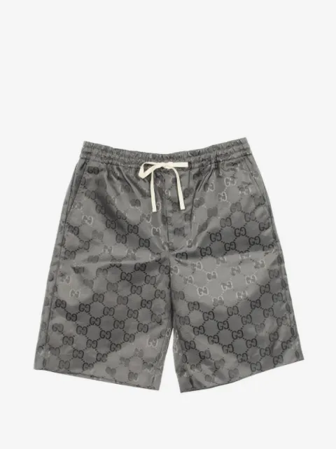 Gucci Pre-Owned شورت 'أوف ذا غريد' بمونوغرام GG من عقد 2010