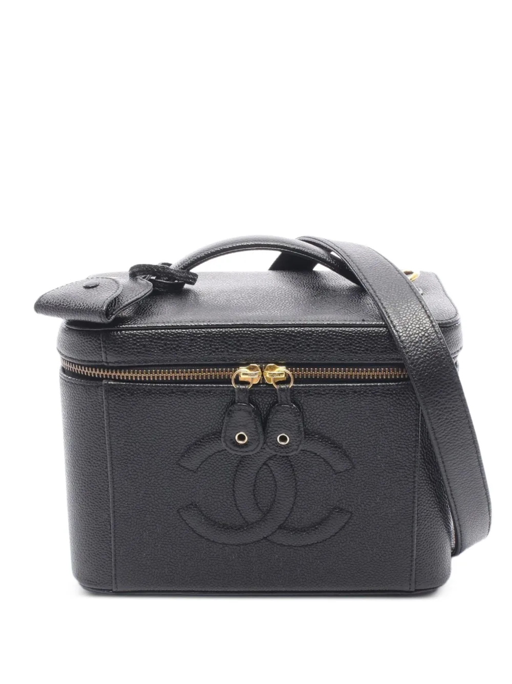 CHANEL Pre-Owned 1997-1999 Vanity clutch bag - Nero