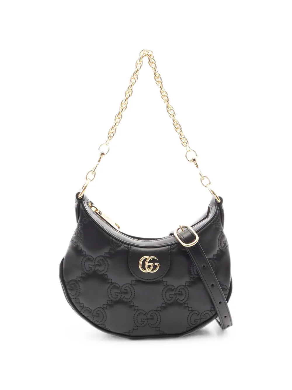 Gucci Pre-Owned 2010s GG Matelassé shoulder bag - Schwarz