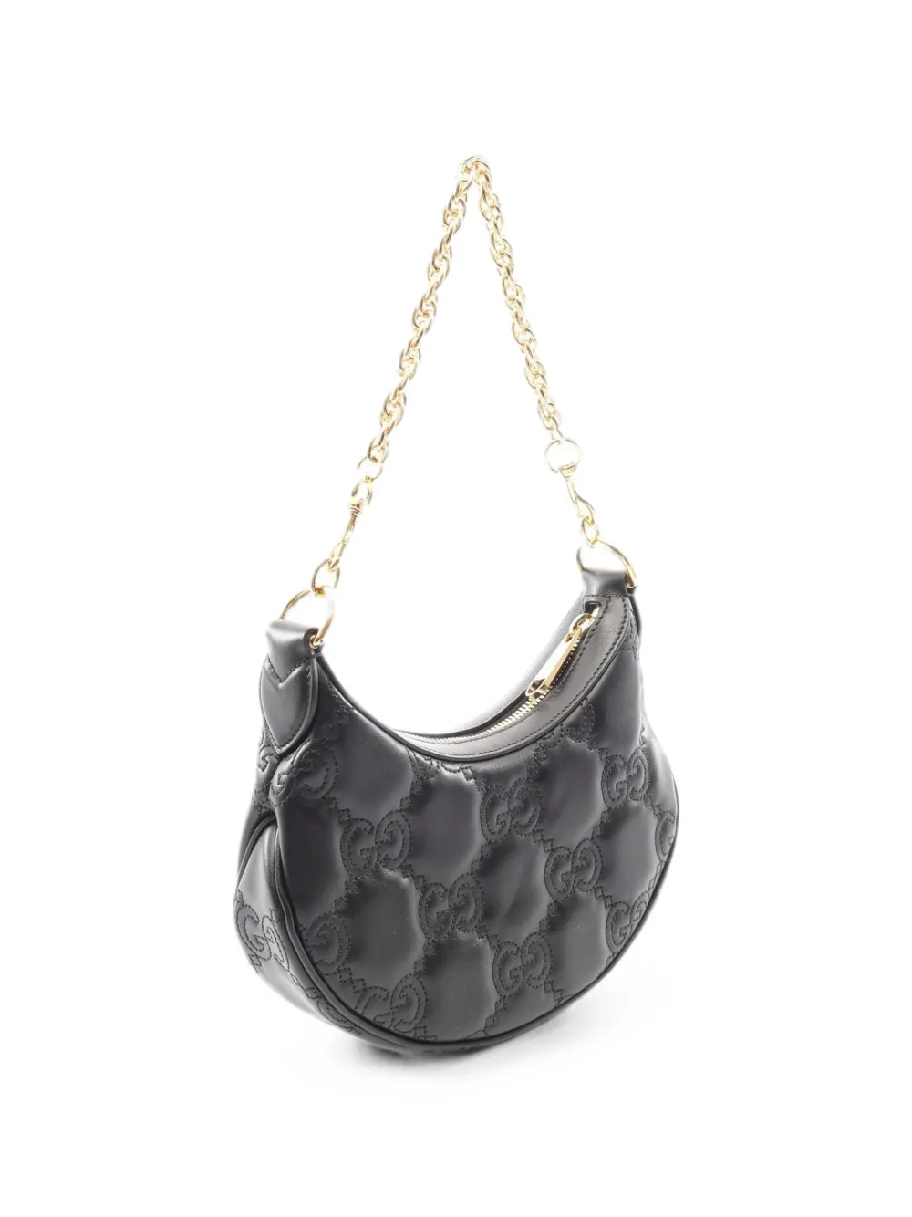Gucci Pre-Owned 2010s GG Matelassé schoudertas Zwart