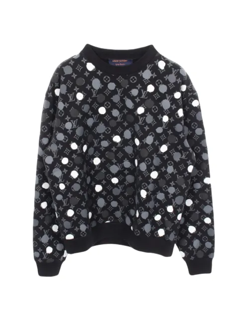 Louis Vuitton Pre-Owned x Yayoi Kusama 2010s Dot Monogram sweatshirt