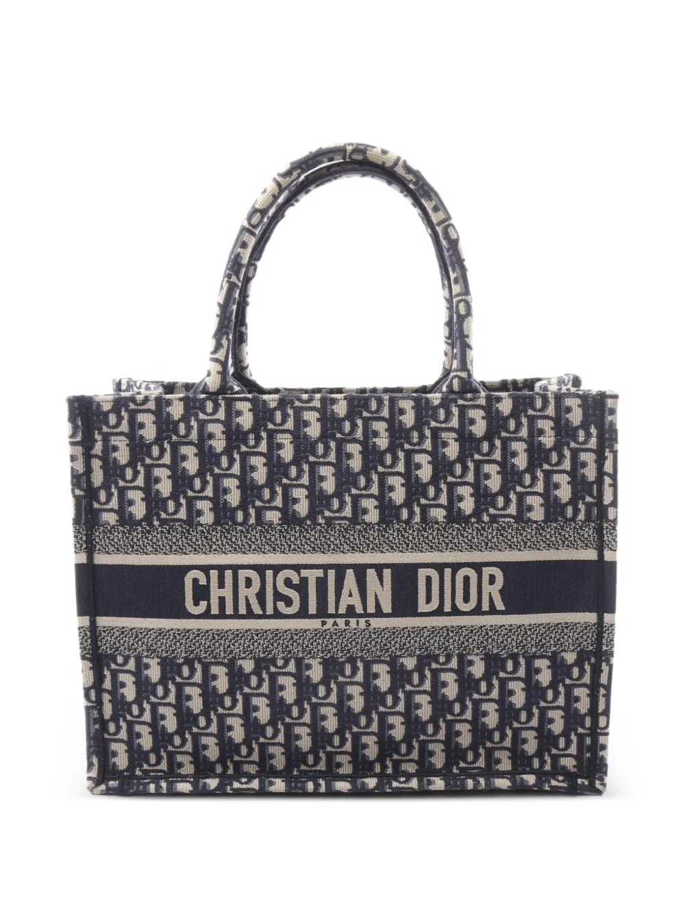 Christian Dior Pre-Owned 2010s Oblique Book Tote bag - Blu