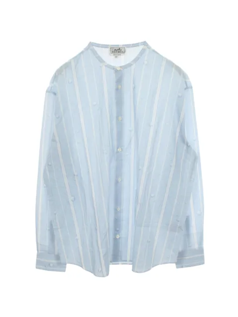 Hermès Pre-Owned 2010s Serie striped shirt
