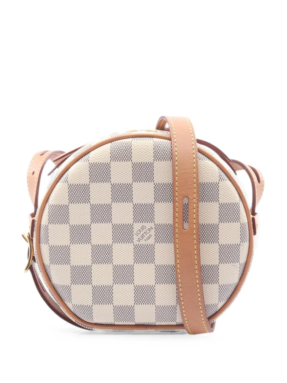 Louis Vuitton Pre-Owned 2020 PM Boîte Chapeau Souple Damier Azur shoulder bag - Bianco