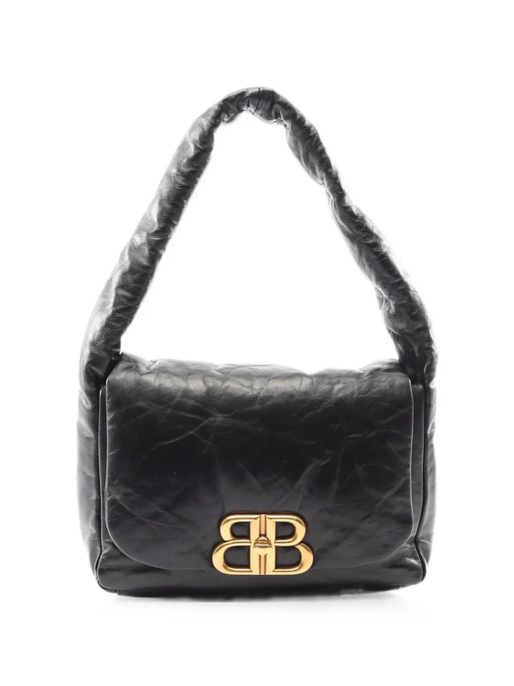 Balenciaga Pre-Owned 2010s Monaco leather sling bag - Nero