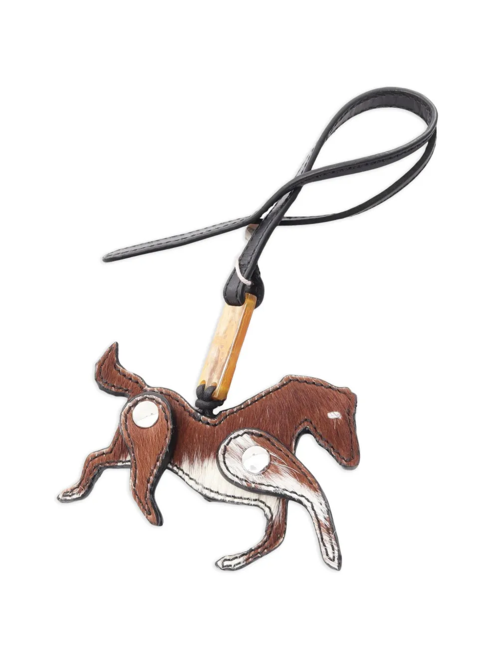 Vivienne Westwood Pre-Owned 20s Horse charm keyring - Nero