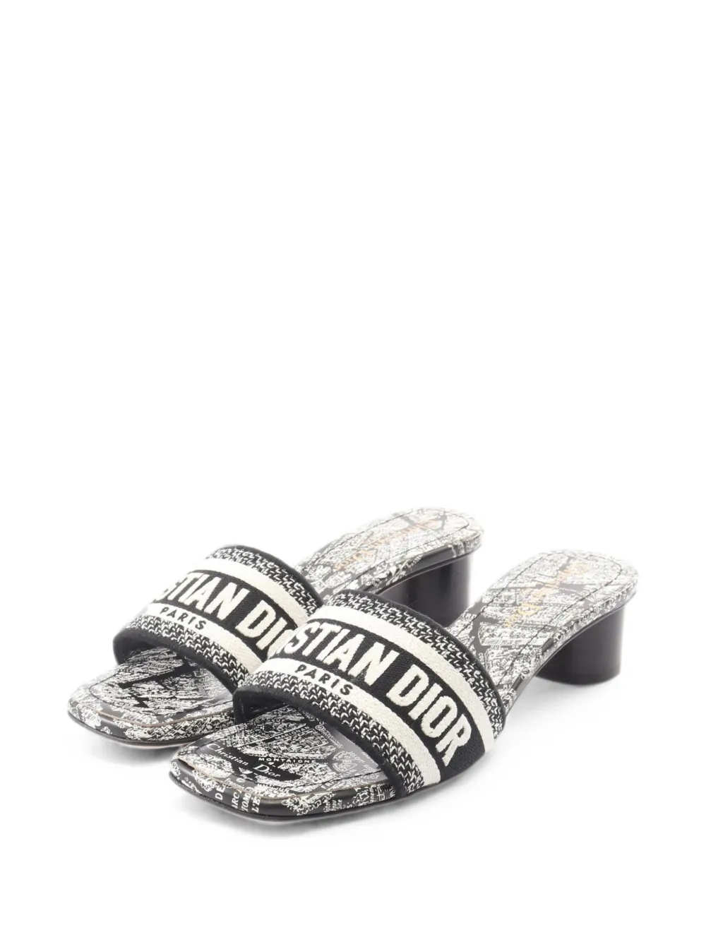 Christian Dior Pre-Owned 2020s Dway mule sandals - Black