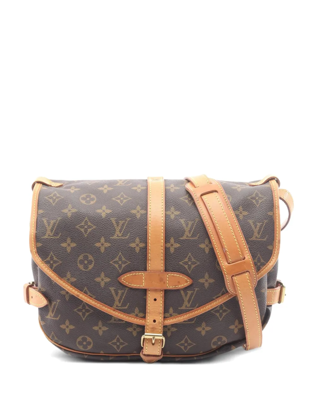 Louis Vuitton Pre-Owned 1999 Saumur 30 Monogram shoulder bag - Marrone