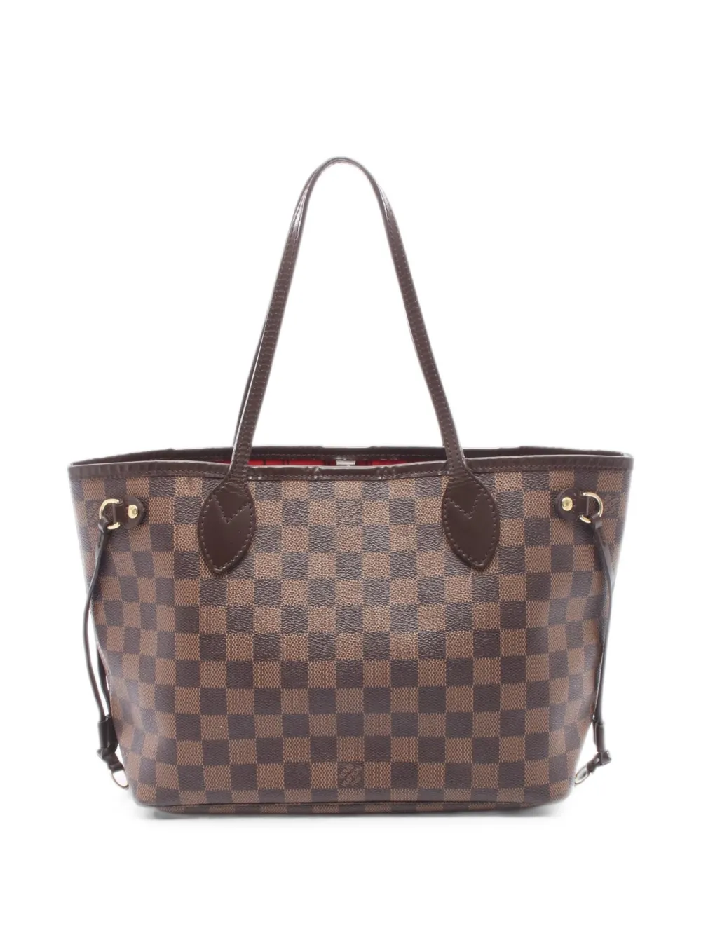 Louis Vuitton Pre-Owned 2008 PM Neverfull Damier ebene tote bag - Marrone
