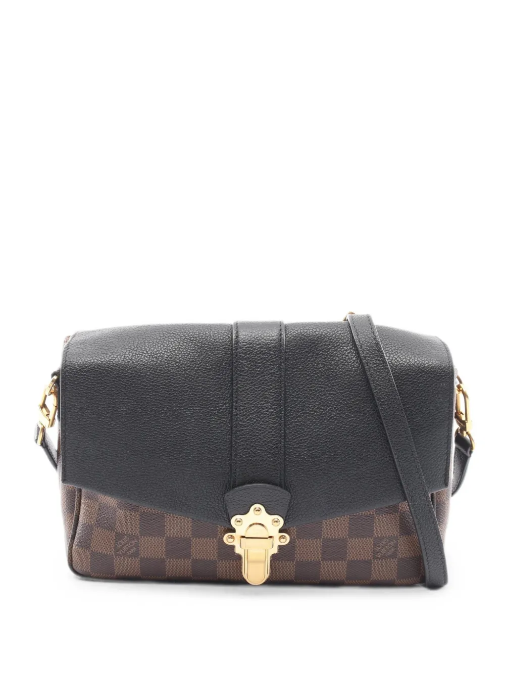 Louis Vuitton Pre-Owned 2017 Clapton Damier ebene shoulder bag - Marrone