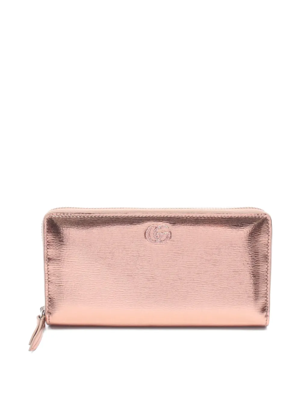 Gucci Pre-Owned 2010s Double G zip-around wallet - Rosa