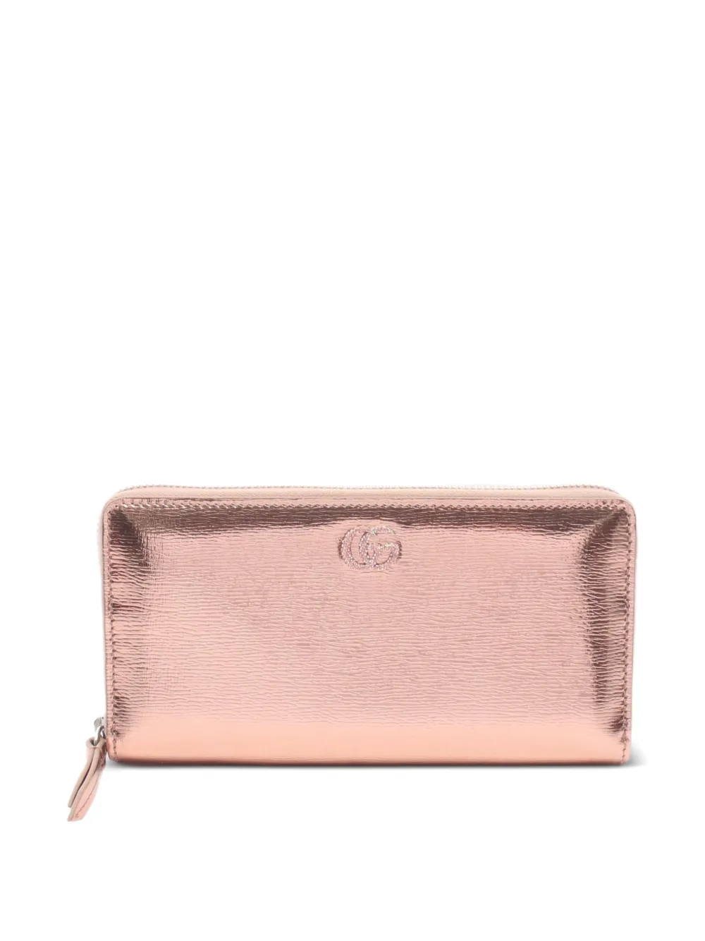 Gucci Pre-Owned 2010s Double G zip-around wallet - Rosa