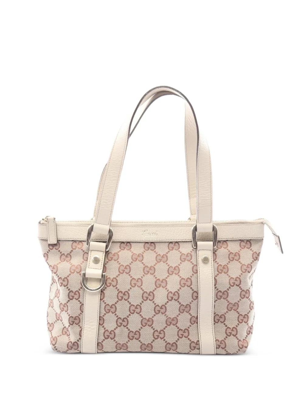 Gucci Pre-Owned 00s Abby GG-canvas tote bag - Toni neutri