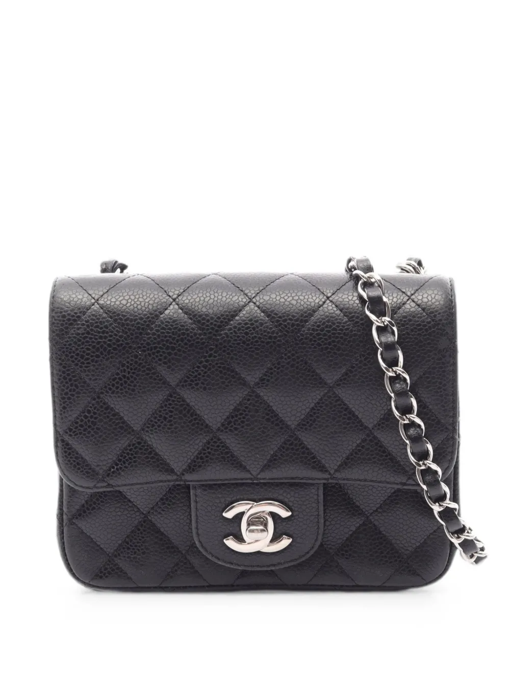 CHANEL Pre-Owned 2009-2010 mini matelassé shoulder bag - Nero