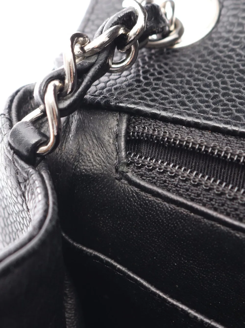 CHANEL Pre-Owned 2009-2010 Matelassé mini-schoudertas Zwart