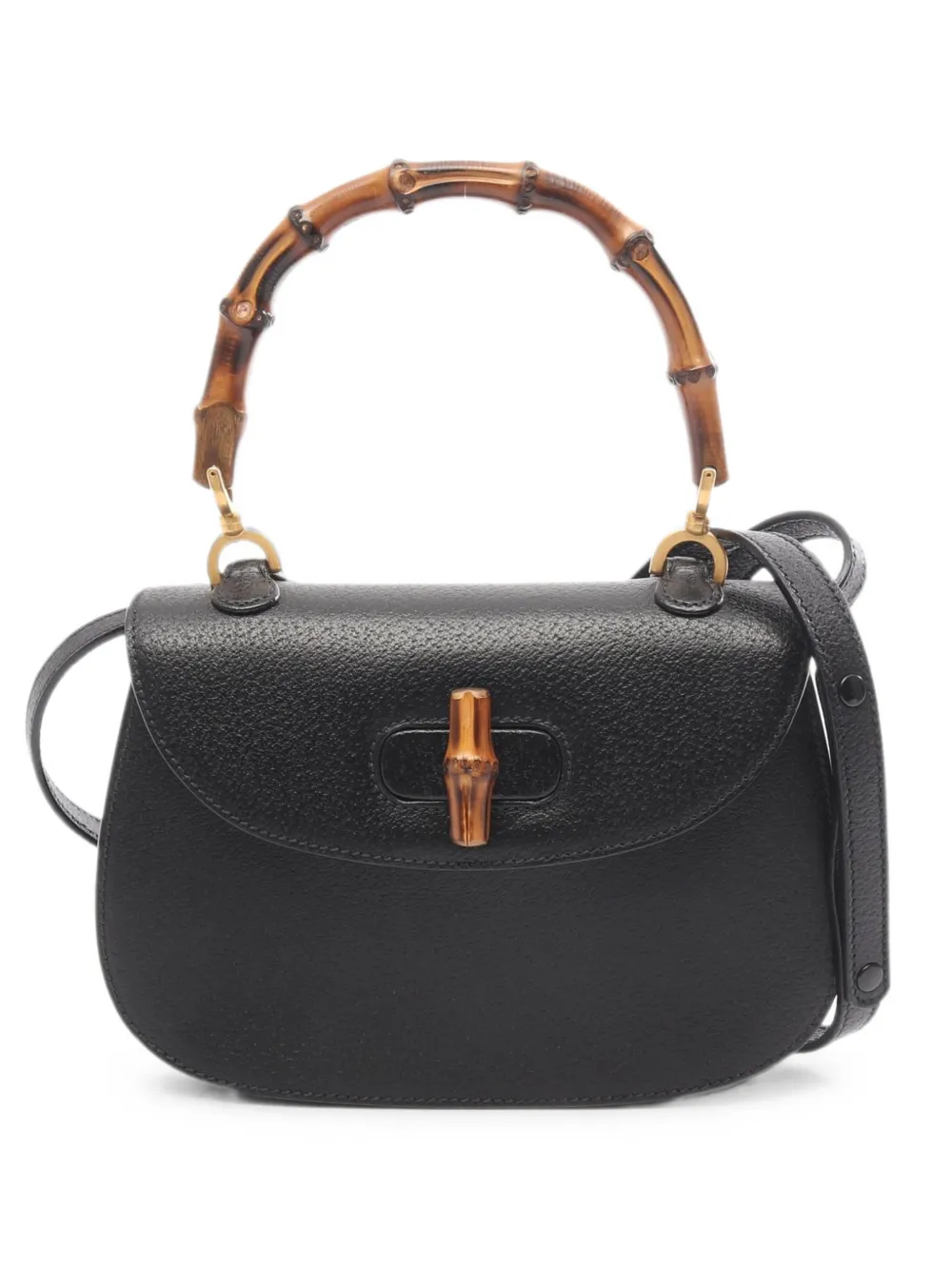 Gucci Pre-Owned 2010s Bamboo handbag - Nero