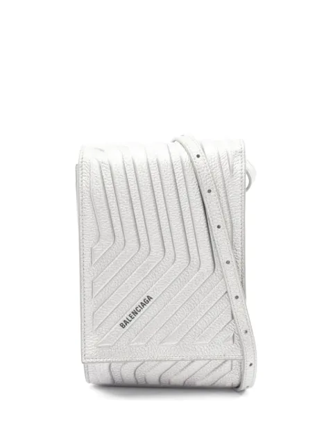 Balenciaga Pre-Owned 2010s Car Phone Holder embossed shoulder bag