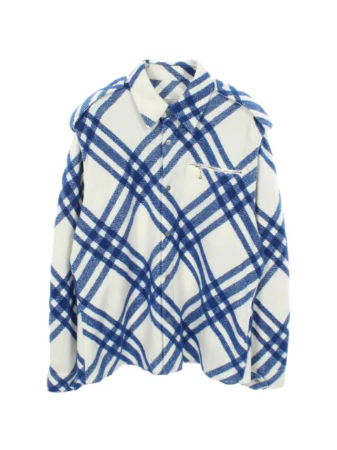 Burberry Pre-Owned 2010s check-print shirt jacket