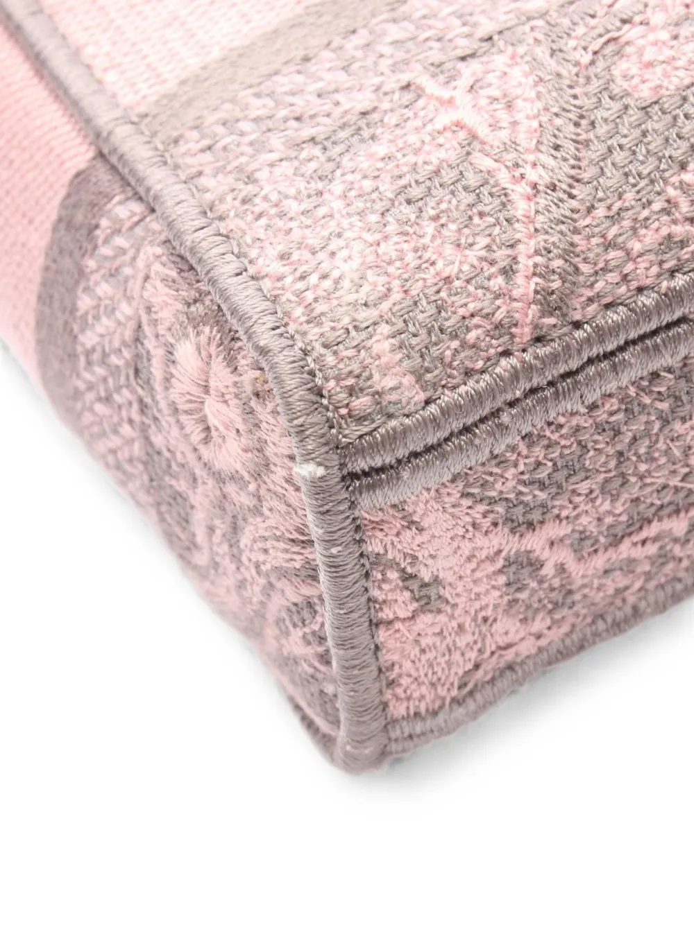 Dior Pre-owned 2010s Lady D-joy Canvas Handbag in Pink, view 5