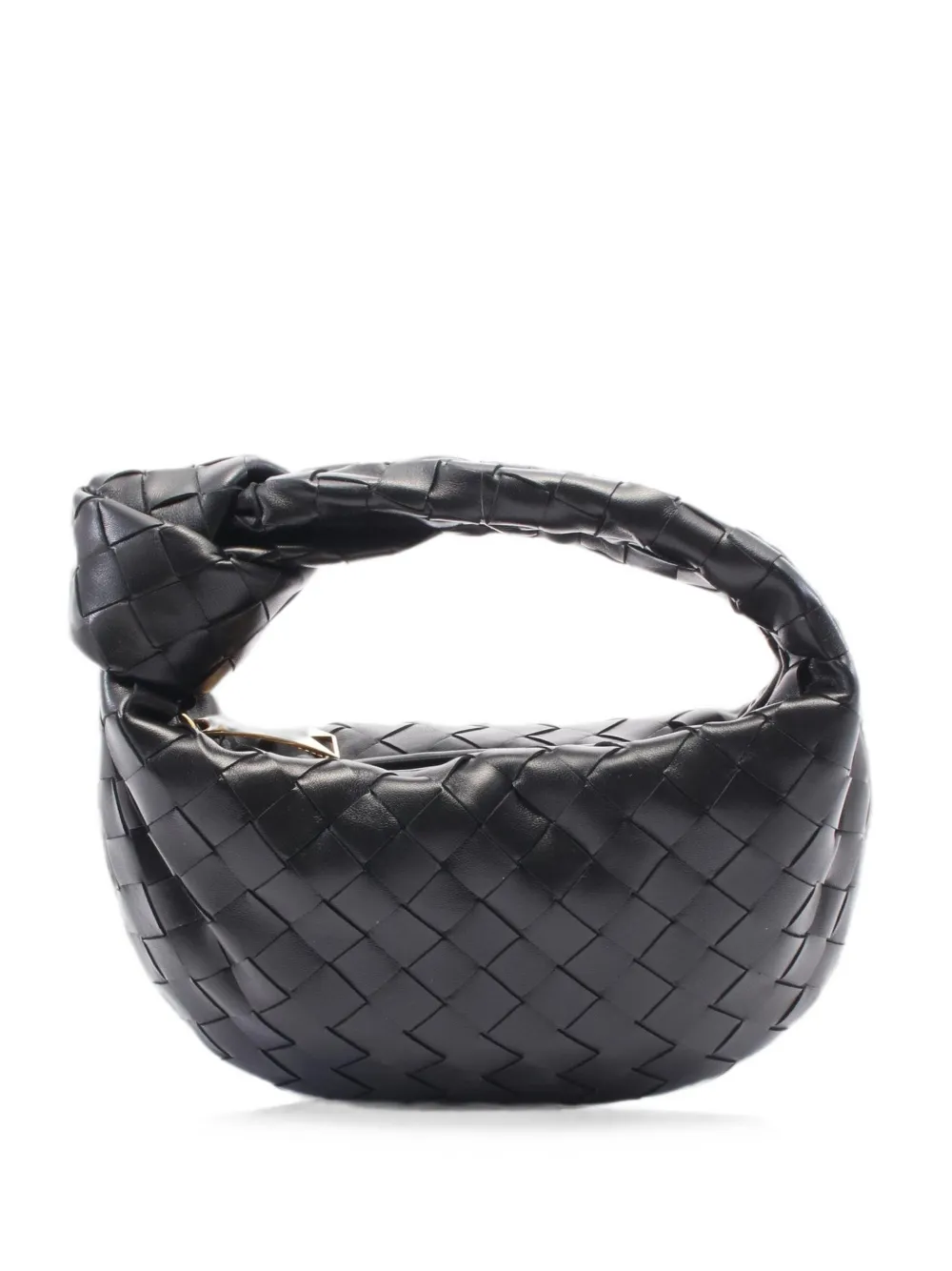 Bottega Veneta Pre-Owned 2020s mini Jodie knotted tote bag - Schwarz